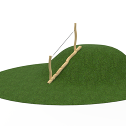 Heuveltrap met touw (korte versie)